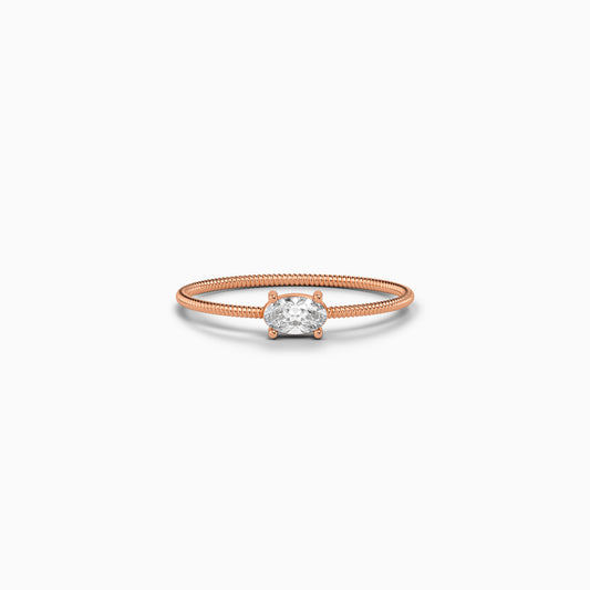 Rose Gold Nymera Ring (Size 12)