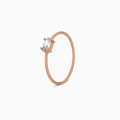 Rose Gold Nymera Ring (Size 12)