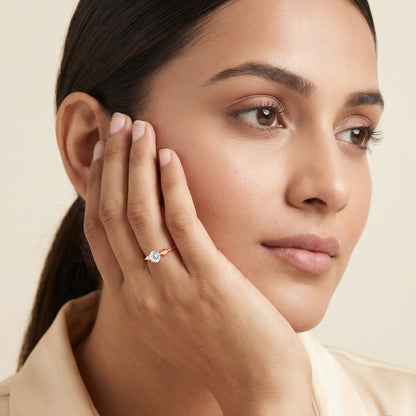Rose Gold Alice Ring (Size 12)
