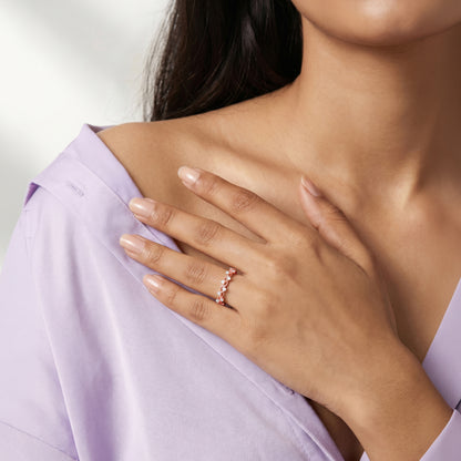 Rose Gold Kaivra Ring (Size 12)