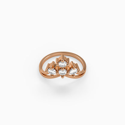 Rose Gold Evadine Ring