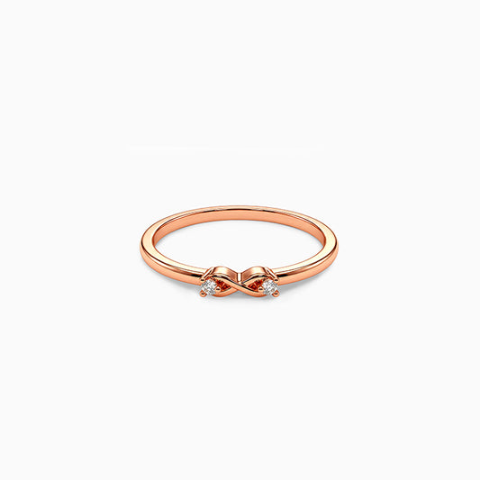 Rose Gold Infinitely Yours Ring (Size 12)
