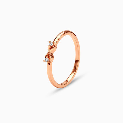 Rose Gold Infinitely Yours Ring (Size 12)
