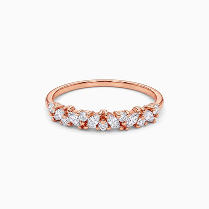 Rose Gold Marquise Tiara Ring (Size 12)