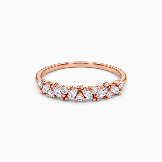 Rose Gold Marquise Tiara Ring (Size 12)