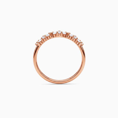 Rose Gold Marquise Tiara Ring (Size 12)
