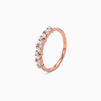 Rose Gold Marquise Tiara Ring (Size 12)