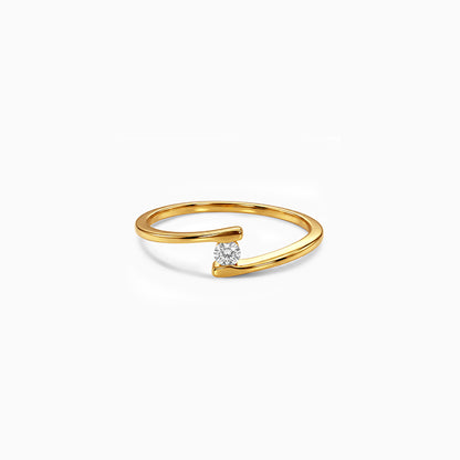 Golden Twist Tension Ring (Size 12)