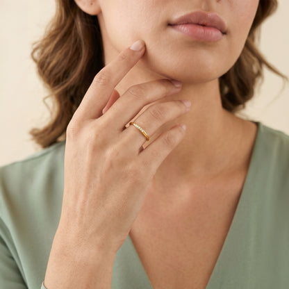Golden Orvienne Ring (Size 12)