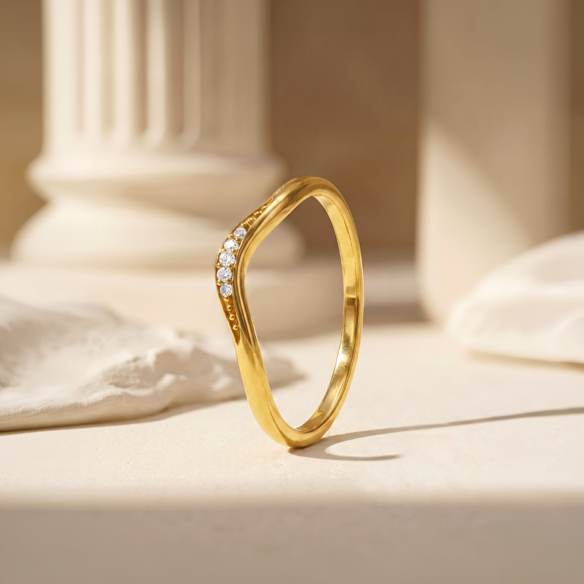 Golden Seraphis Vanki Ring