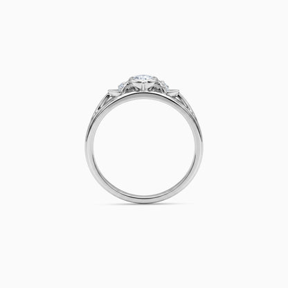 Silver Claddagh Ring (Size 12)