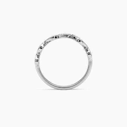 Silver Cardiogram Ring (Size 12)