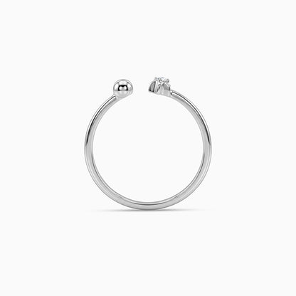 Silver Celestial Open Ring (Size 12)