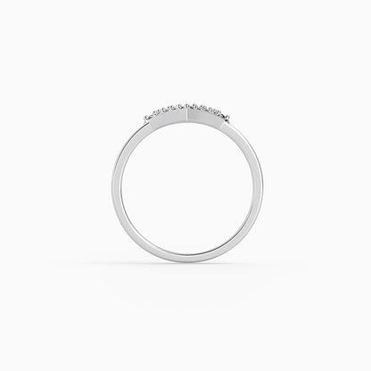 Silver Lattice Glow Ring (Size 12)
