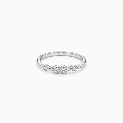 Silver Perfect Loop Ring (Size 12)