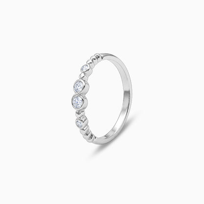 Silver Perfect Loop Ring (Size 12)