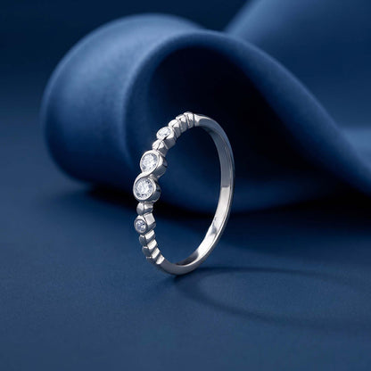 Silver Perfect Loop Ring (Size 12)