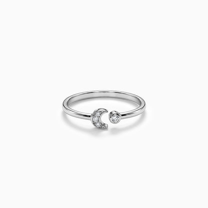 Silver Lunar Dream Ring (Size 12)