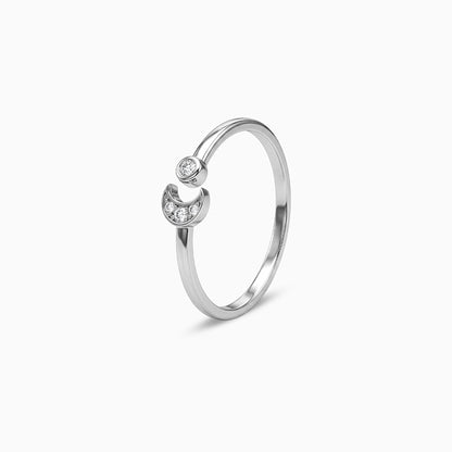 Silver Lunar Dream Ring (Size 12)