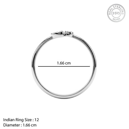 Silver Lunar Dream Ring (Size 12)