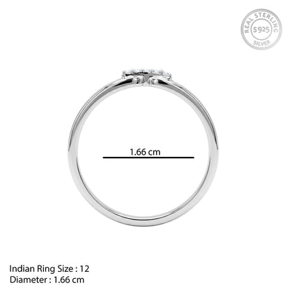 Silver Bridge Ring (Size 12)