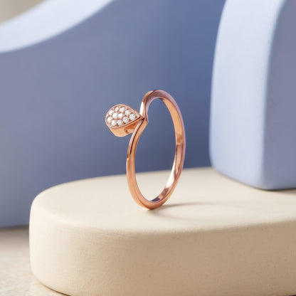 Rose Gold Zyrelle Ring (Size 12)