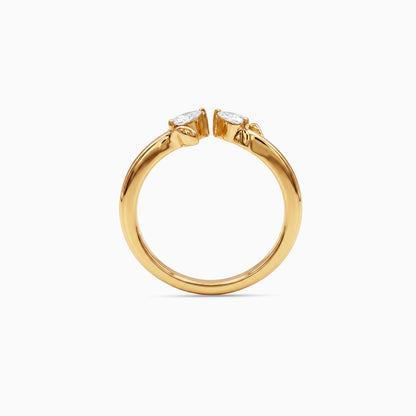 Golden Aurora Open Ring (Size 12)