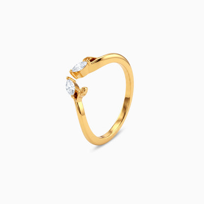 Golden Aurora Open Ring (Size 12)
