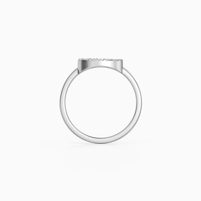 Silver Zerelle Ring (Size 12)