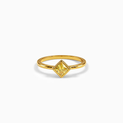 Golden Aura Frame Ring (Size 12)