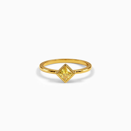 Golden Aura Frame Ring (Size 12)