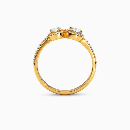 Golden Pear Perfection Ring (Size 12)