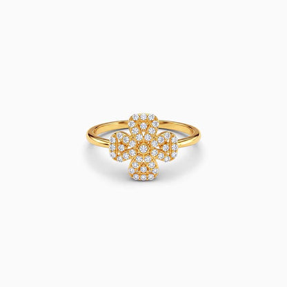 Golden Fleur Radiance Ring (Size 12)