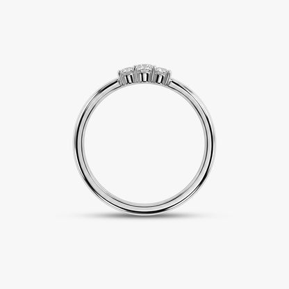 Silver Georgina Ring (Size 12)