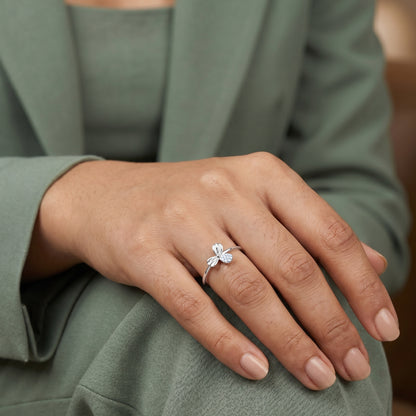 Silver Jessamine Ring (Size 12)