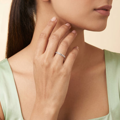 Silver Daphne Ring (Size 12)