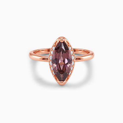 Rose Gold Marquise Grace Ring (Size 12)