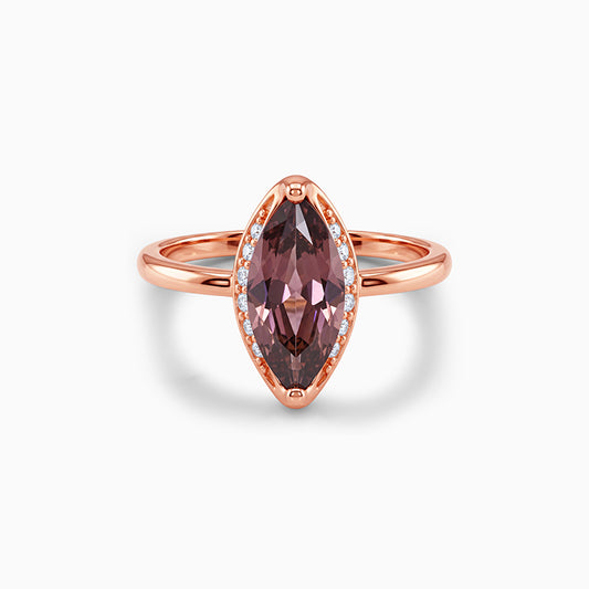 Rose Gold Marquise Grace Ring (Size 12)