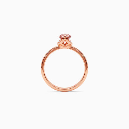 Rose Gold Marquise Grace Ring (Size 12)