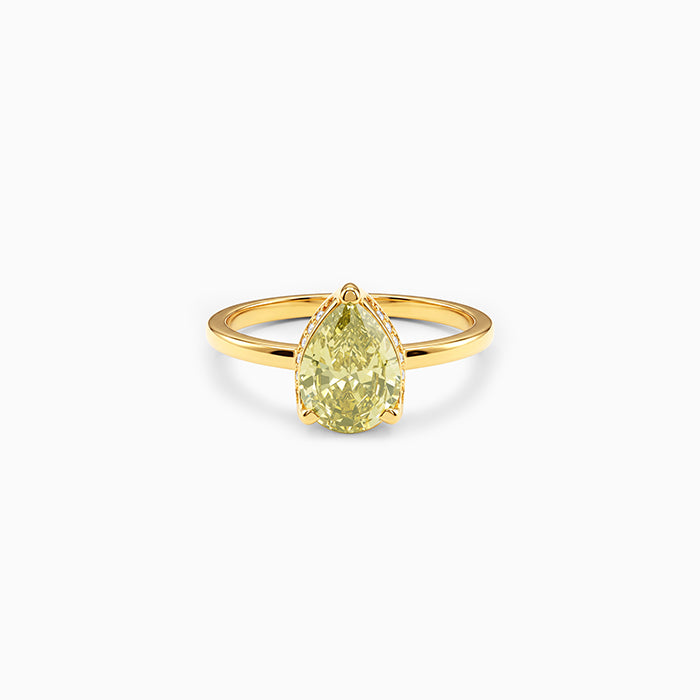 Golden Citrine Glow Ring (Size 12)