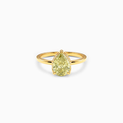 Golden Citrine Glow Ring (Size 12)