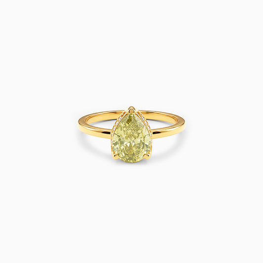 Golden Citrine Glow Ring (Size 12)