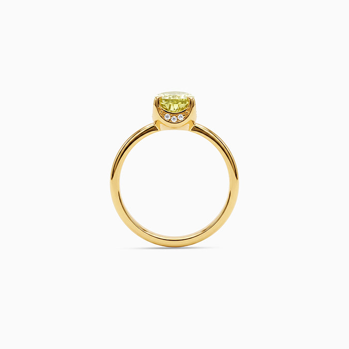 Golden Citrine Glow Ring (Size 12)