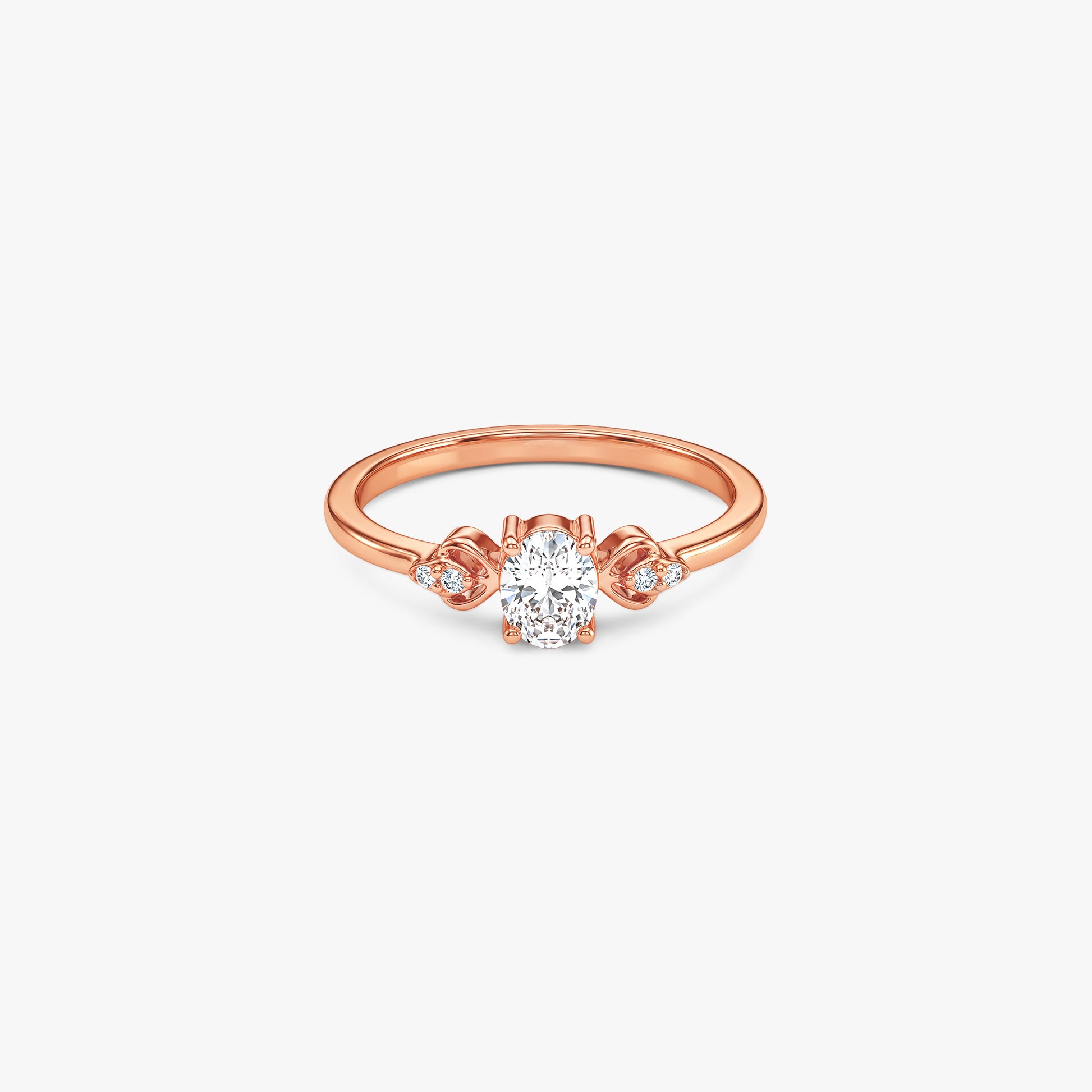 Rose Gold Circe Ring (Size 12)