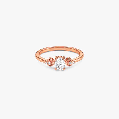 Rose Gold Circe Ring (Size 12)