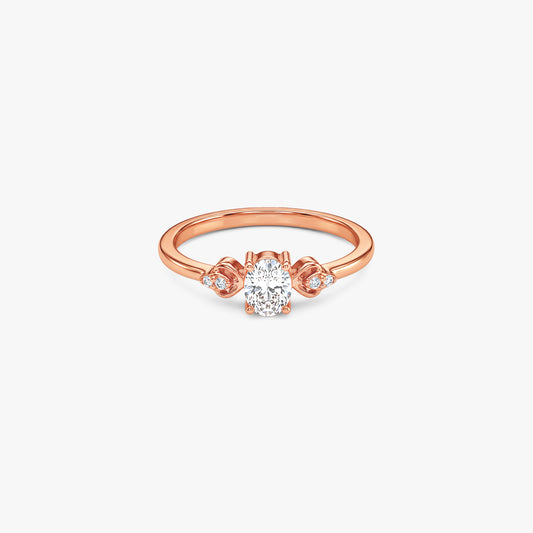 Rose Gold Circe Ring (Size 12)