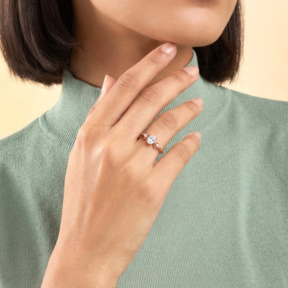 Rose Gold Circe Ring (Size 12)