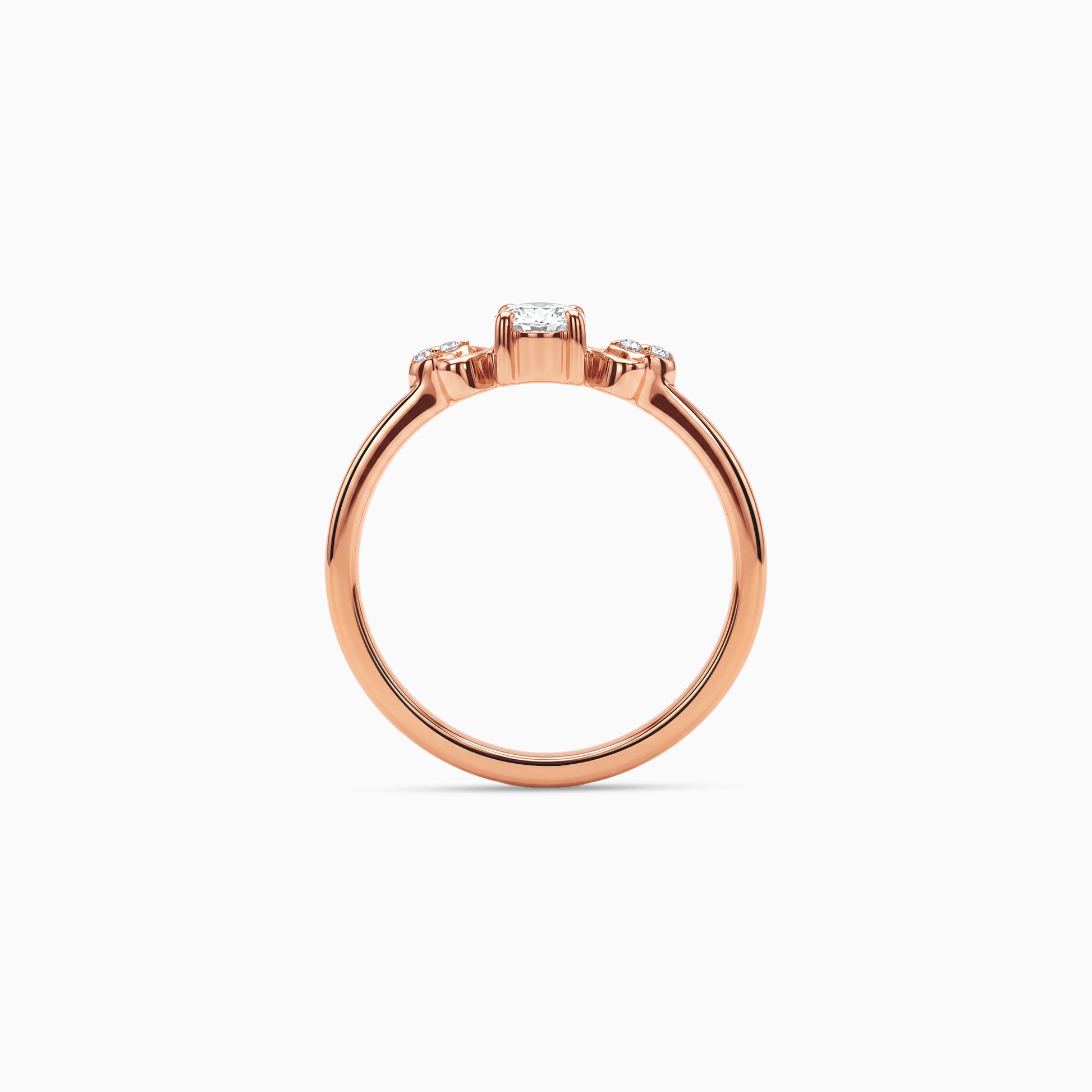 Rose Gold Circe Ring (Size 12)