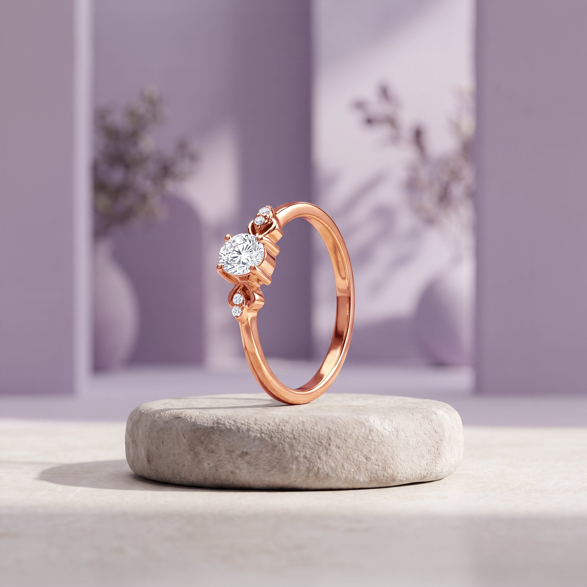 Rose Gold Circe Ring (Size 12)