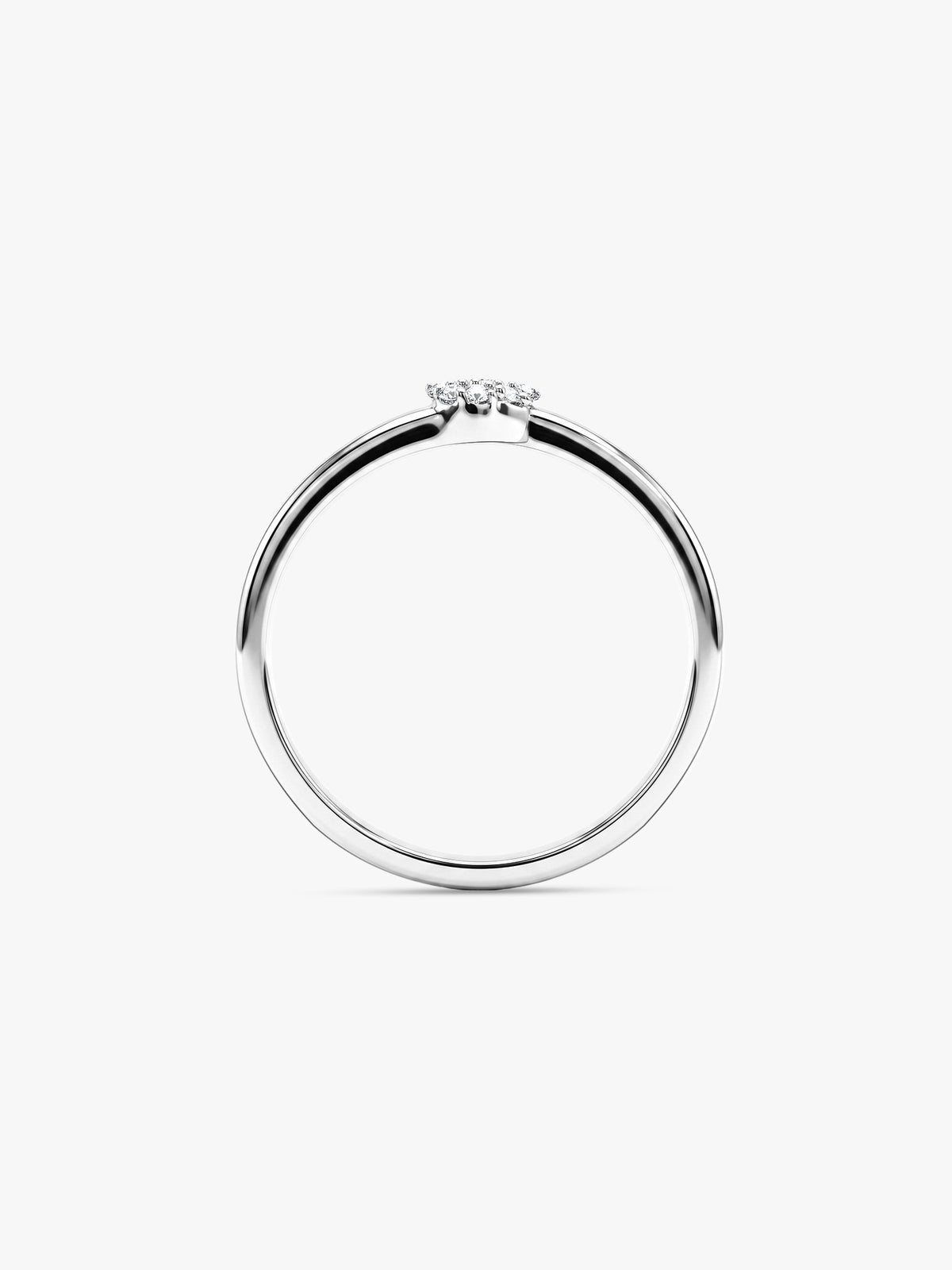 Silver Livia Ring (Size 12)